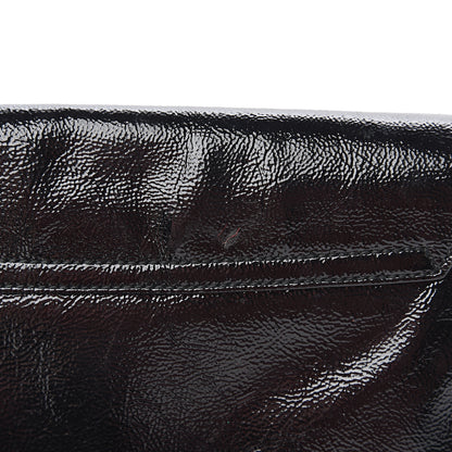 Gucci Patent Medium Soho Flap Crossbody Black 16 of 17