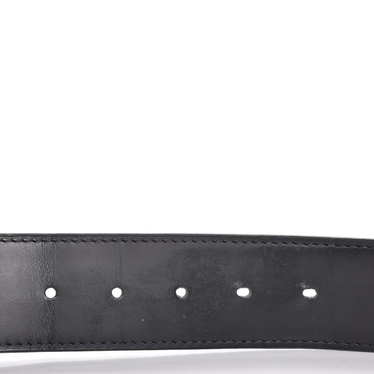 Calfskin Jeans Belt 100 40 Black