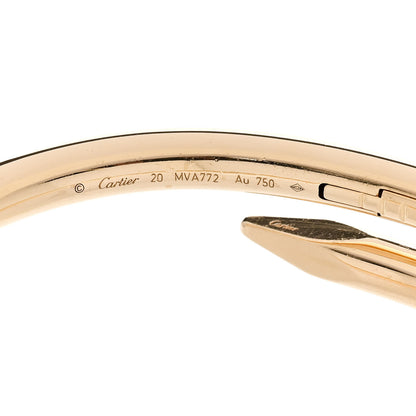 Cartier 18K Yellow Gold Medium Juste Un Clou Bracelet 20 3 of 3