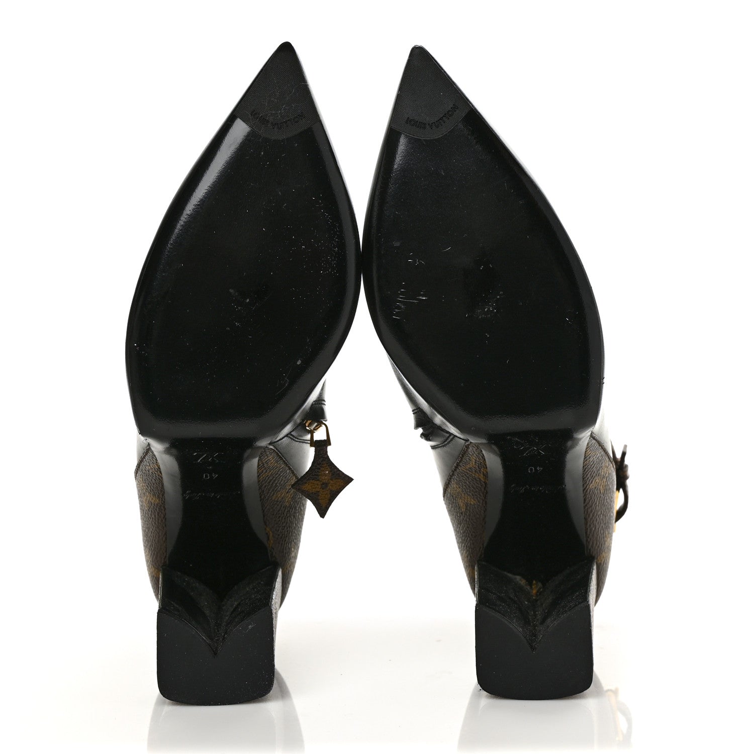 Louis Vuitton Calfskin Monogram Matchmake Low Boots 40 5 of 9