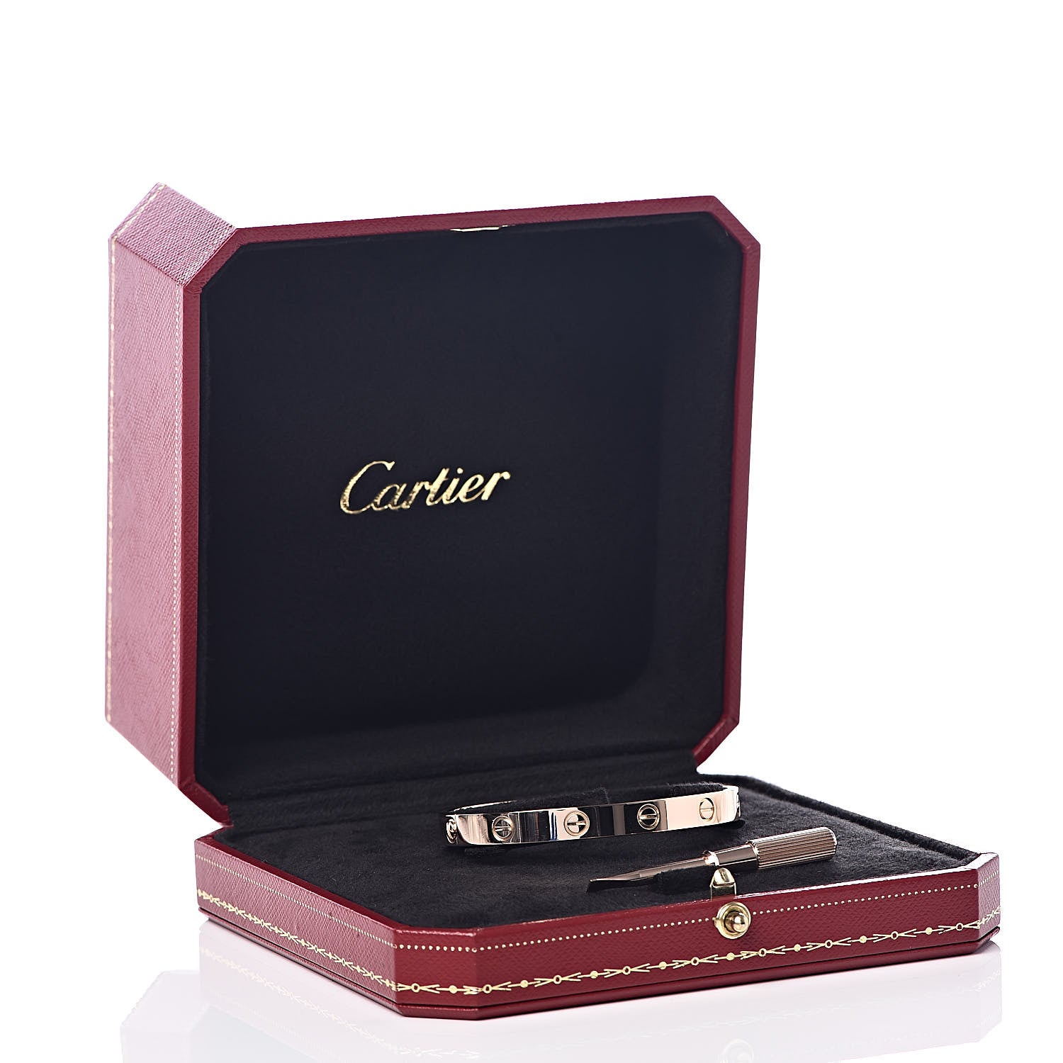 Cartier 18K Pink Gold LOVE Bracelet 16 6 of 6
