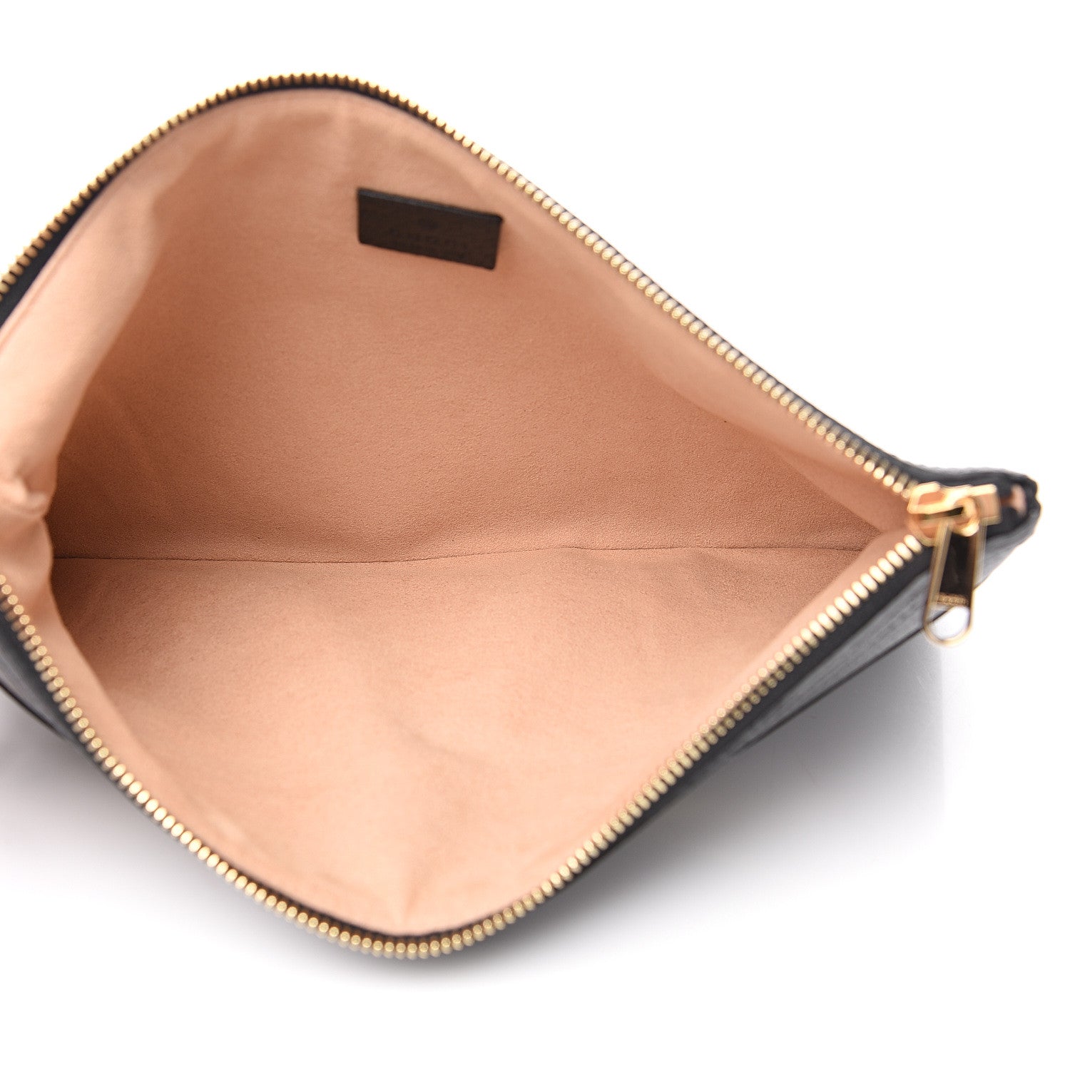 Gucci Calfskin Large Ophidia Pouch Clutch Black 4 of 7