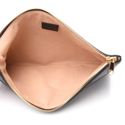 Gucci Calfskin Large Ophidia Pouch Clutch Black 4 of 7