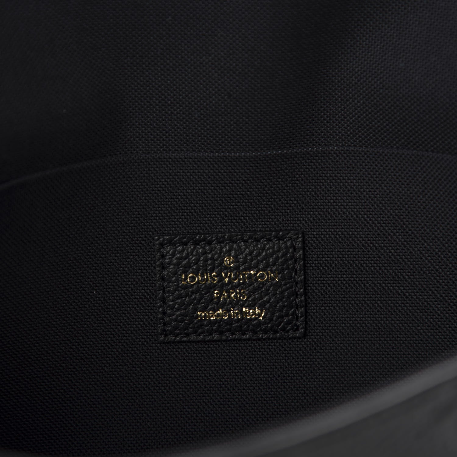 Louis Vuitton Empreinte Pochette Felicie Chain Wallet Black 9 of 11
