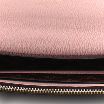 Louis Vuitton Monogram Emilie Wallet Rose Ballerine 5 of 7