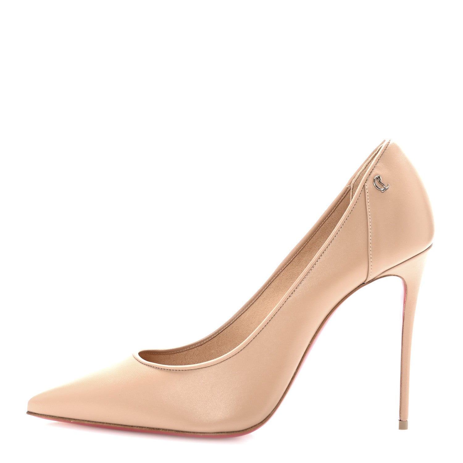 Christian Louboutin Nappa Sporty Kate 100 Pumps 39 Blush 1 of 9