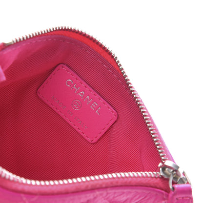 Chanel Goatskin Quilted Small Reissue Cosmetic Case Pink 8 of 10