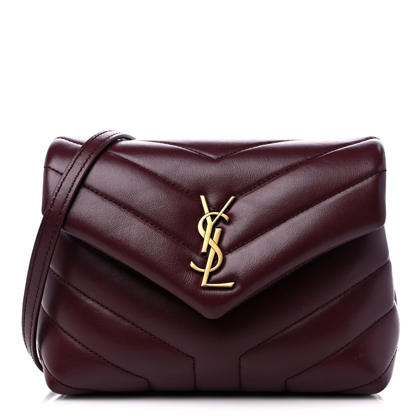 Calfskin Y Quilted Monogram Toy Loulou Monogram Crossbody Bag Rouge Legion
