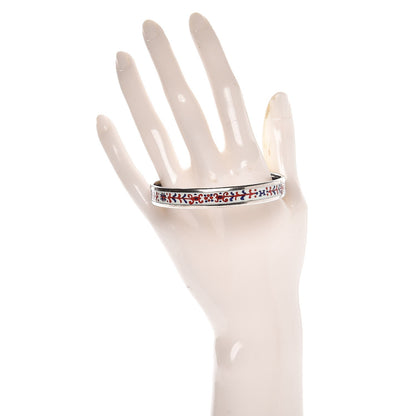 Hermes Enamel Printed Narrow Bracelet 65 2 of 4