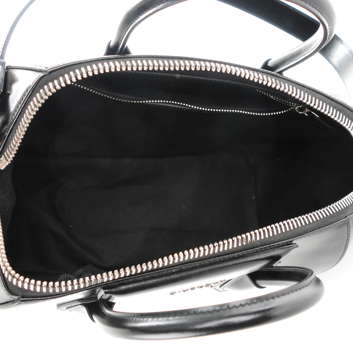 Givenchy Shiny Lord Calfskin Medium Antigona Black 5 of 7
