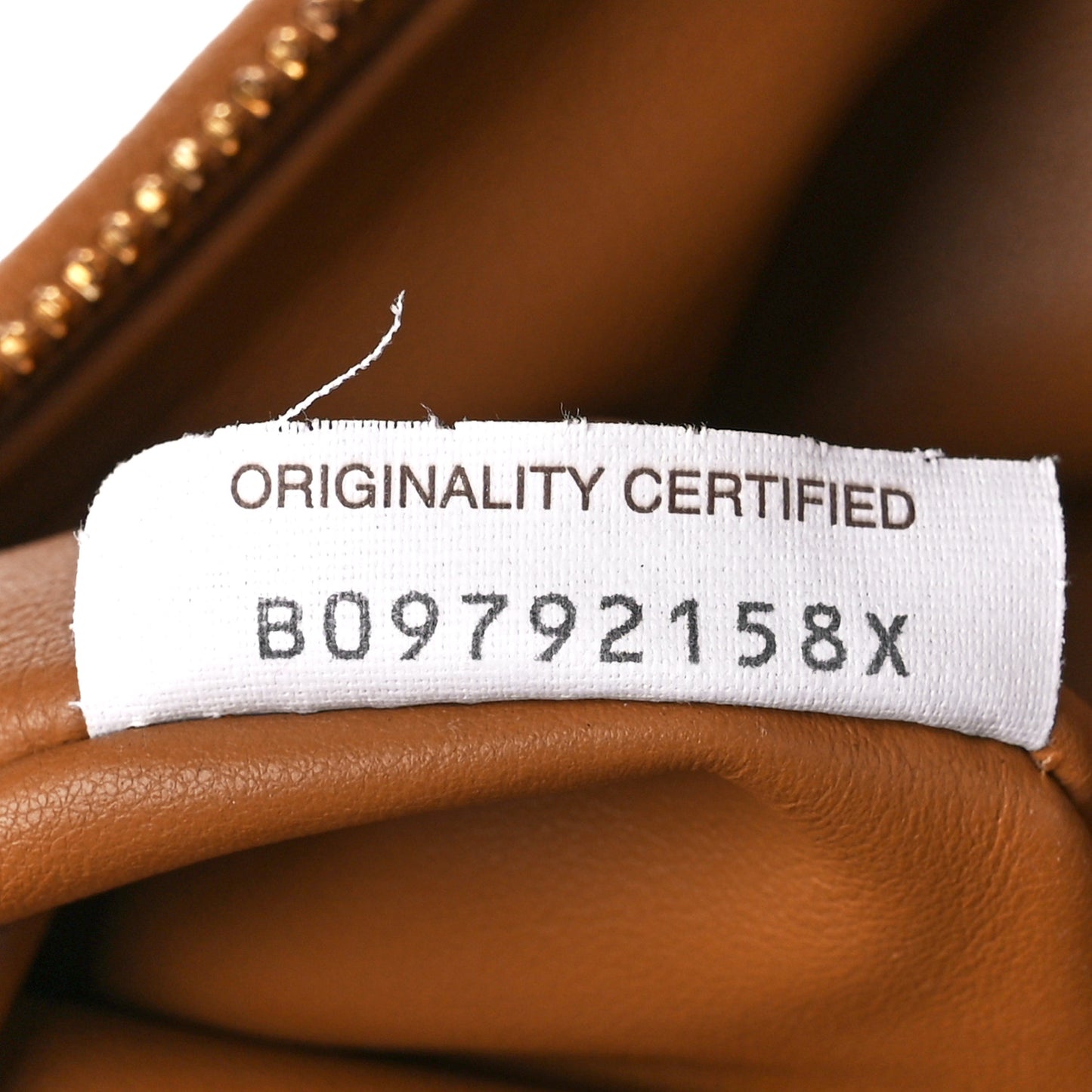 Nappa Intrecciato Teen Jodie Hobo Caramel
