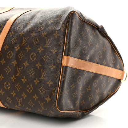 Louis Vuitton Monogram Keepall Bandouliere 55 8 of 8