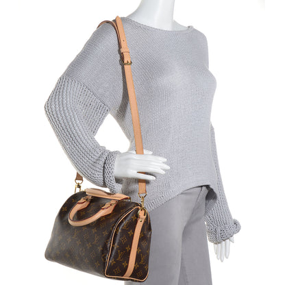 Louis Vuitton Monogram Speedy Bandouliere 25 2 of 9