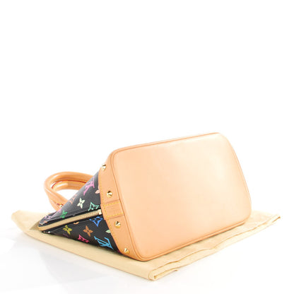 Louis Vuitton Monogram Multicolor Alma Black 4 of 7