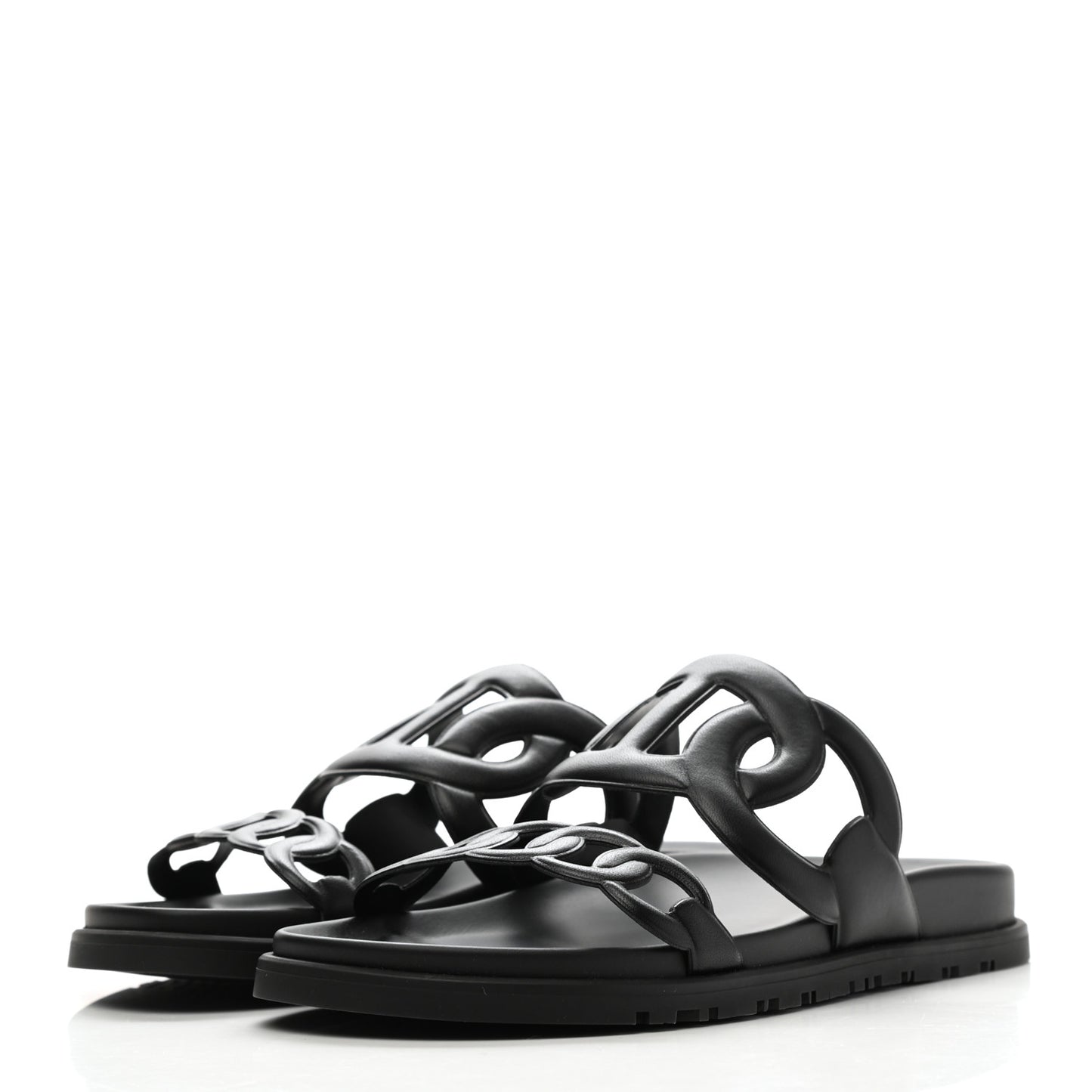 Nappa Extra Sandals 38 Black