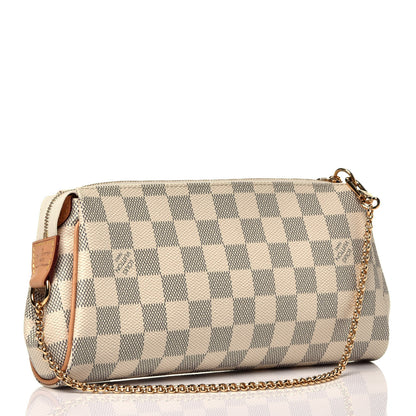 Louis Vuitton Damier Azur Eva Clutch 3 of 8