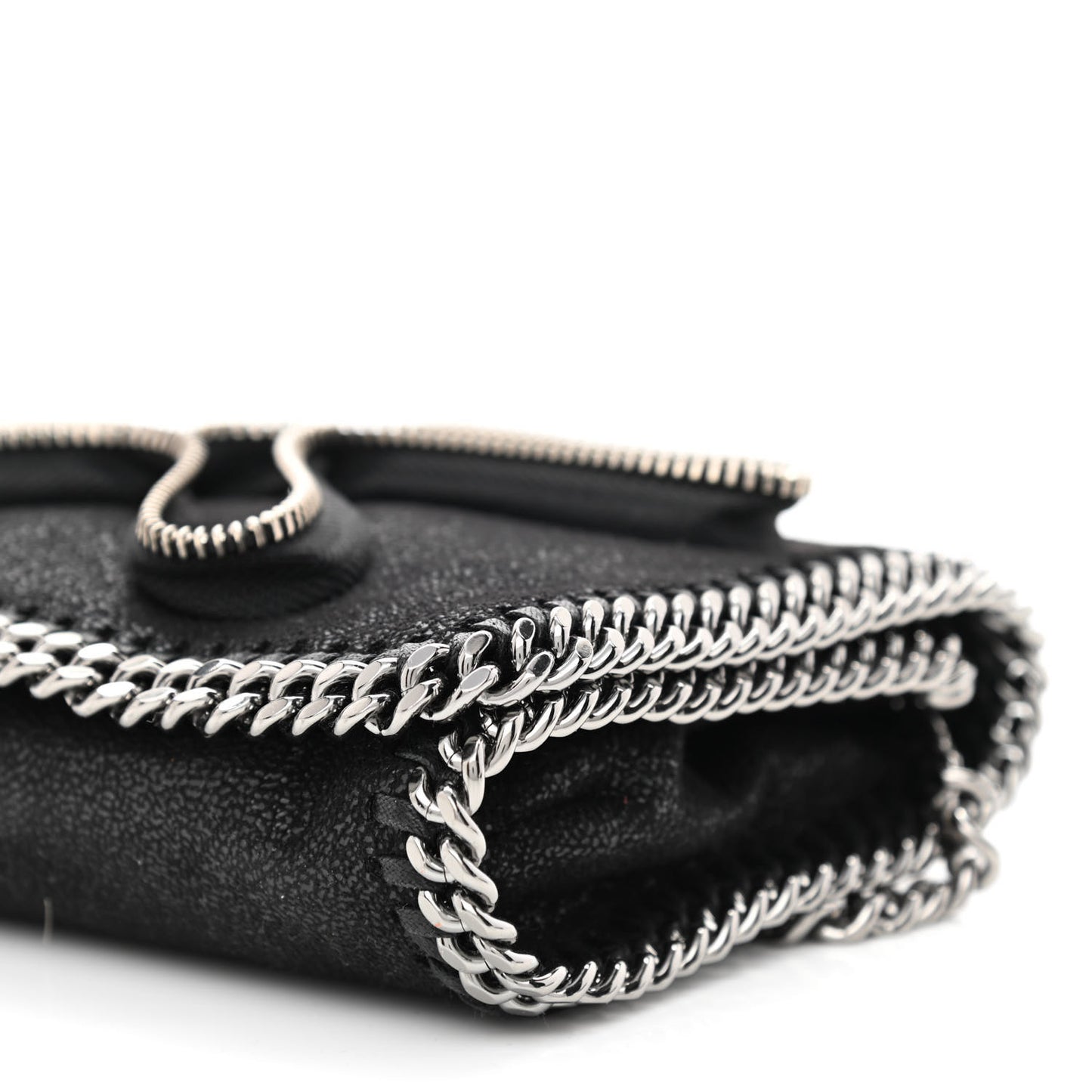 Shaggy Deer Falabella Zipper Crossbody Bag Black