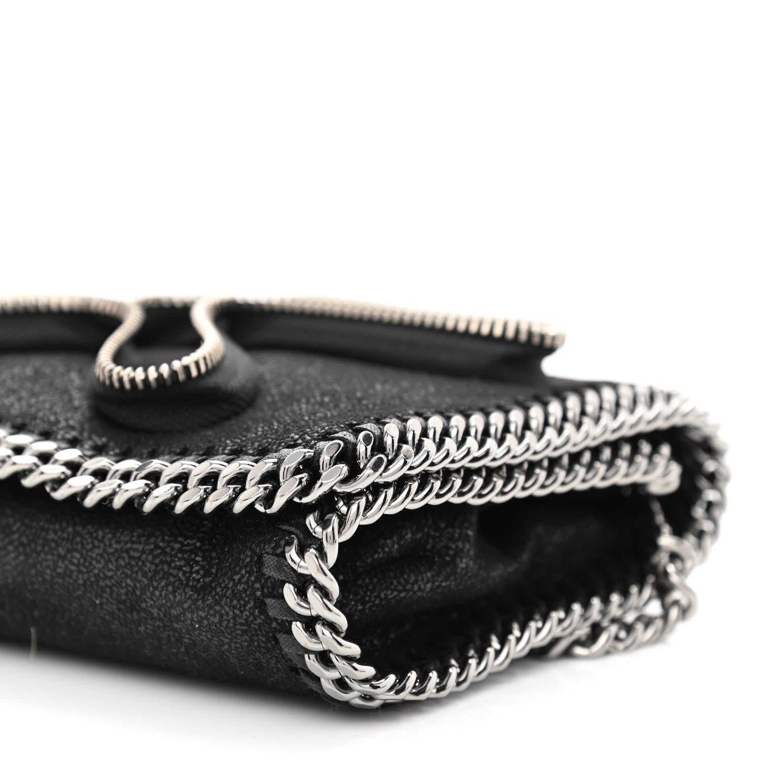 Stella McCartney Shaggy Deer Falabella Zipper Crossbody Bag Black 10 of 10