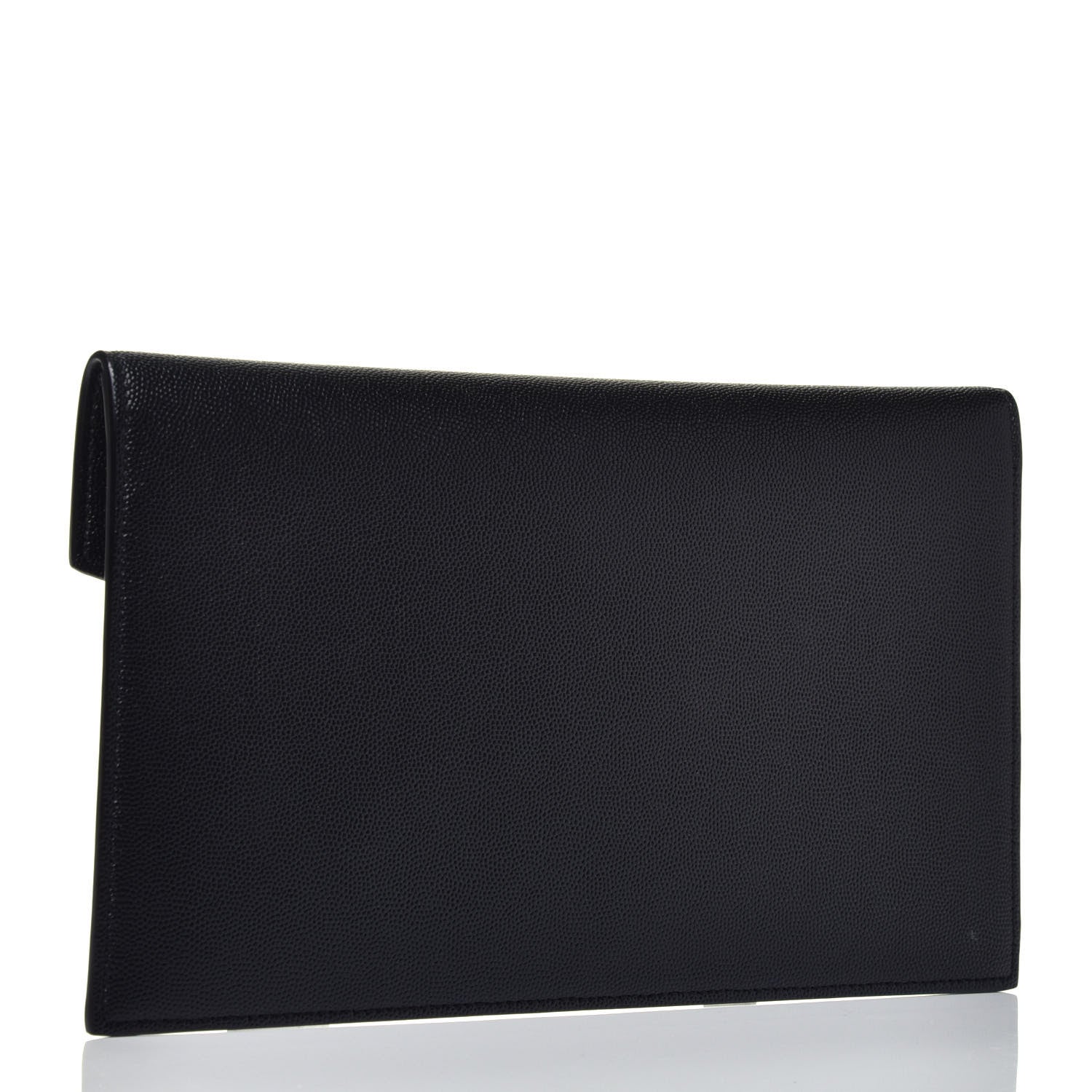 Saint Laurent Grain De Poudre Uptown Pouch Black 3 of 7