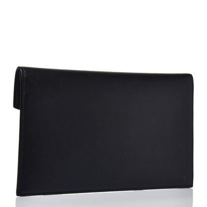 Saint Laurent Grain De Poudre Uptown Pouch Black 3 of 7