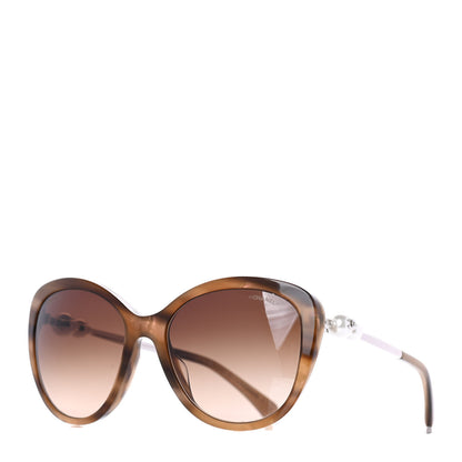 Chanel Pearl Sunglasses 5338-H-A Tortoise 1 of 6