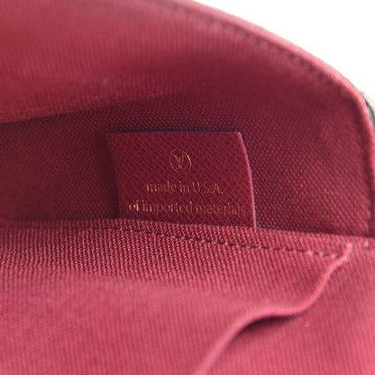 Louis Vuitton Monogram Pochette Felicie Chain Wallet Fuchsia 9 of 16