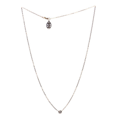 Cartier 18K Yellow Gold Diamond SM D'Amour Pendant Necklace 3 of 5