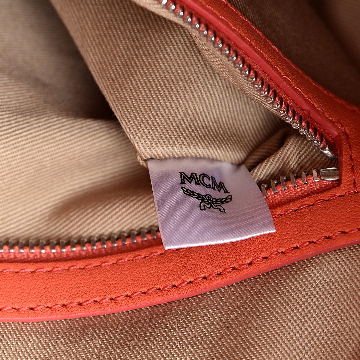 Calfskin Ottomar Monogram Medium Klara Hobo Hot Coral