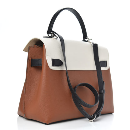 Louis Vuitton Soft Calfskin Lockme Ever Caramel Creme Black 3 of 9