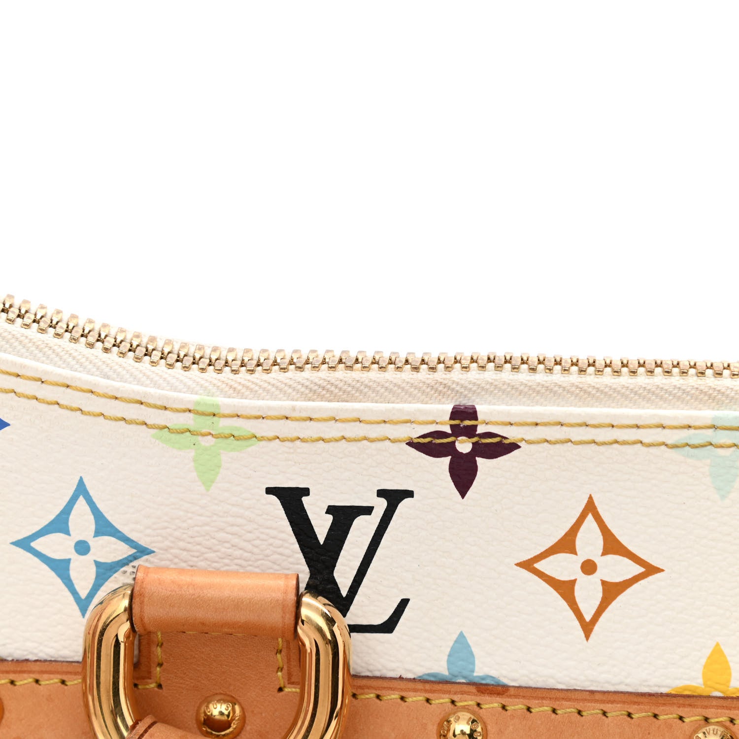 Louis Vuitton Monogram Multicolor Rita White 14 of 14
