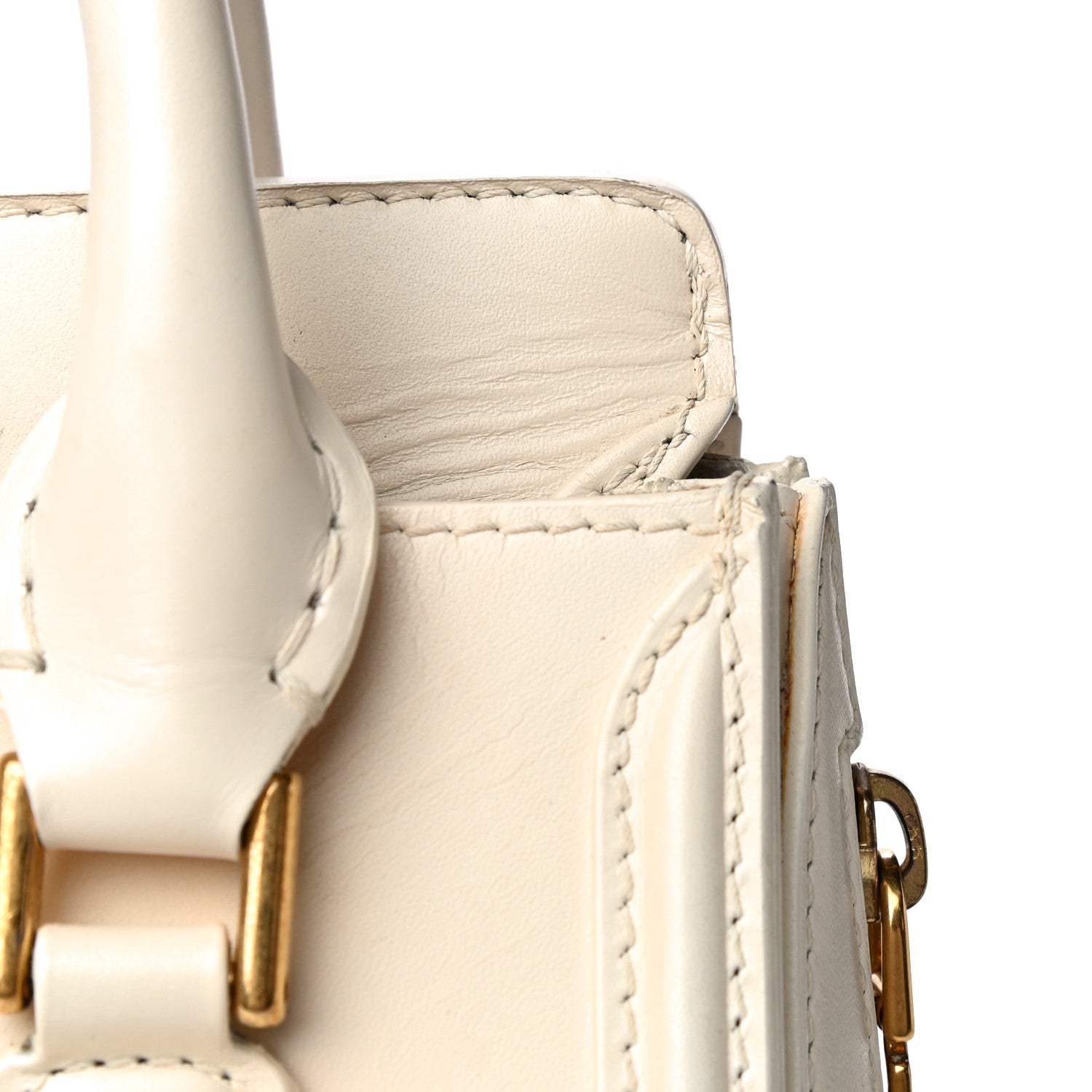 Alexander McQueen Calfskin Mini Heroine Off White 11 of 11
