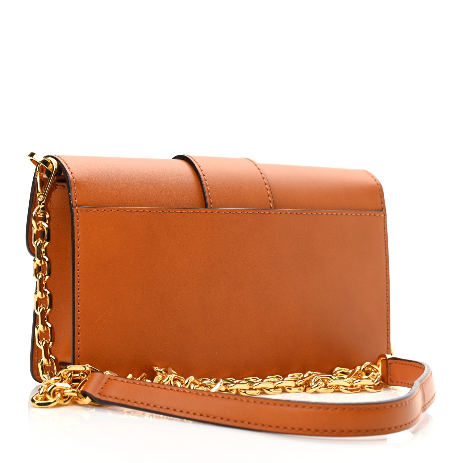 MCM Cubic Monogram Mini Tracy Crossbody Bag Cognac 3 of 9