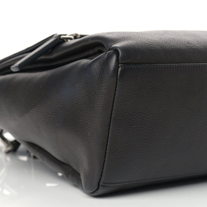 Givenchy Waxy Grained Calfskin Medium Pandora Pure Flap Bag Black 8 of 13