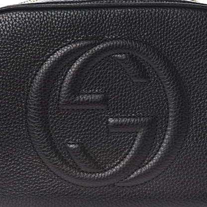 Gucci Pebbled Calfskin Small Soho Disco Bag Black 8 of 10