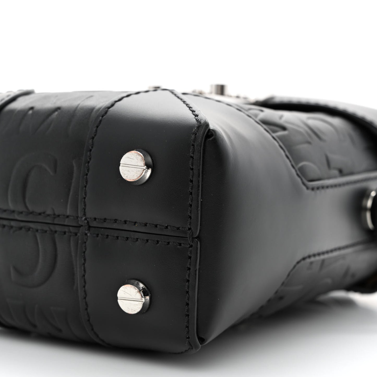 Calfskin Ottomar Logo Mini Soft Berlin Crossbody Black