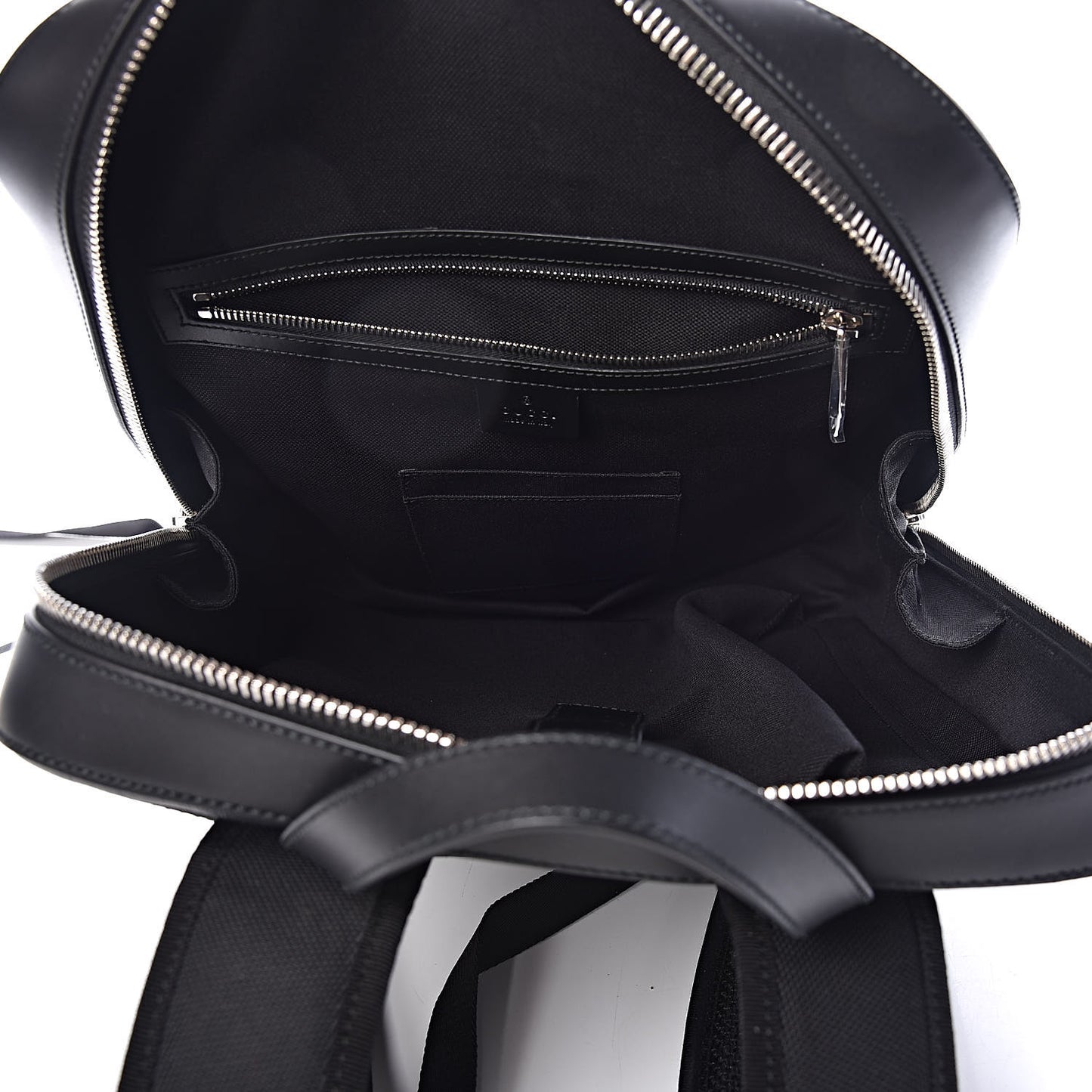 GG Supreme Monogram Web Tote Backpack Black Grey