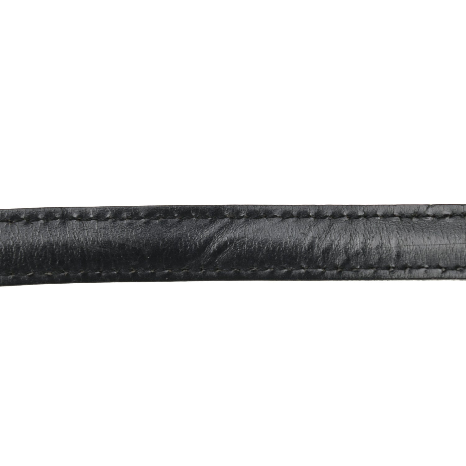 Louis Vuitton Calfskin 16mm Adjustable Shoulder Strap Black 13 of 14