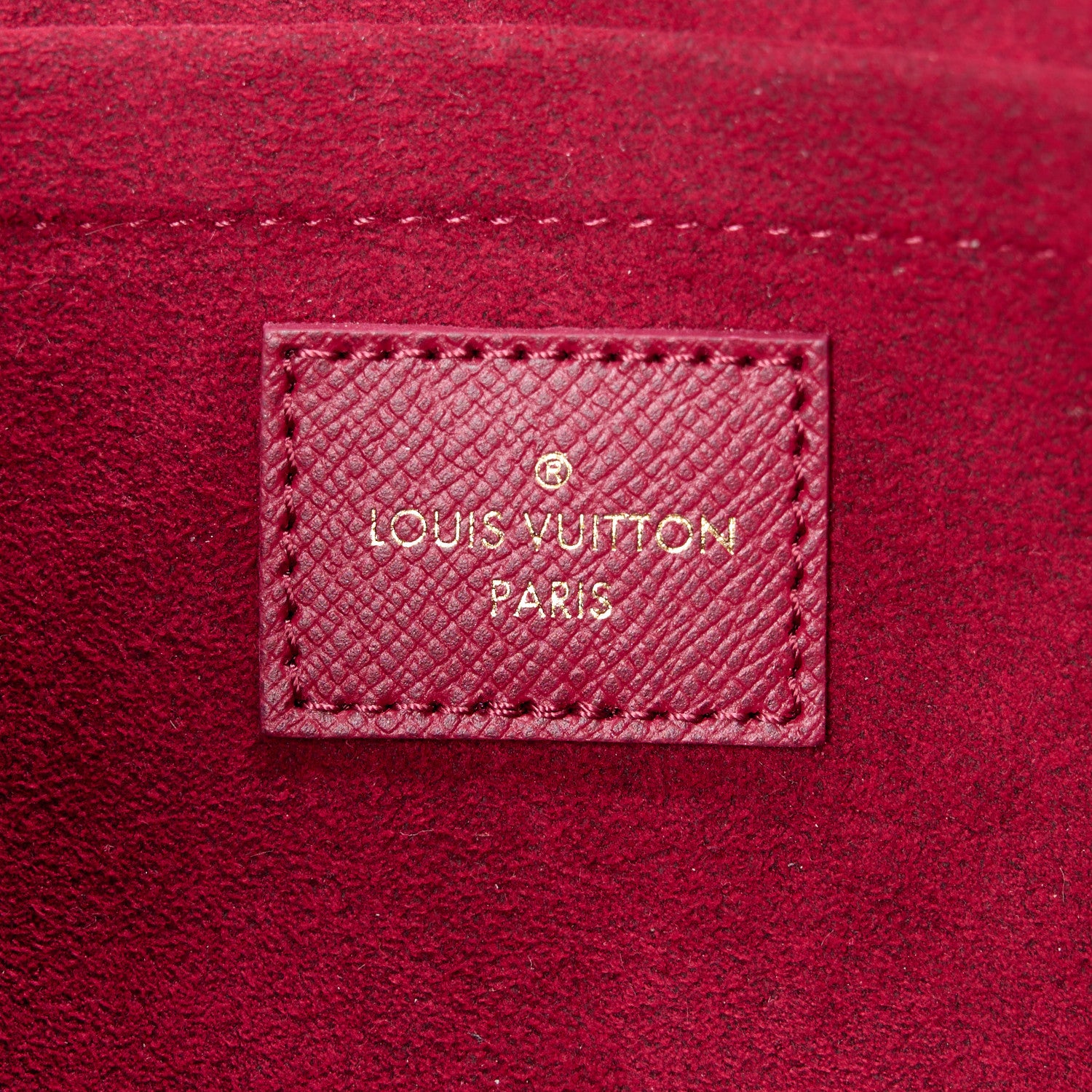 Louis Vuitton Monogram Pochette Felicie Chain Wallet Fuchsia 8 of 17