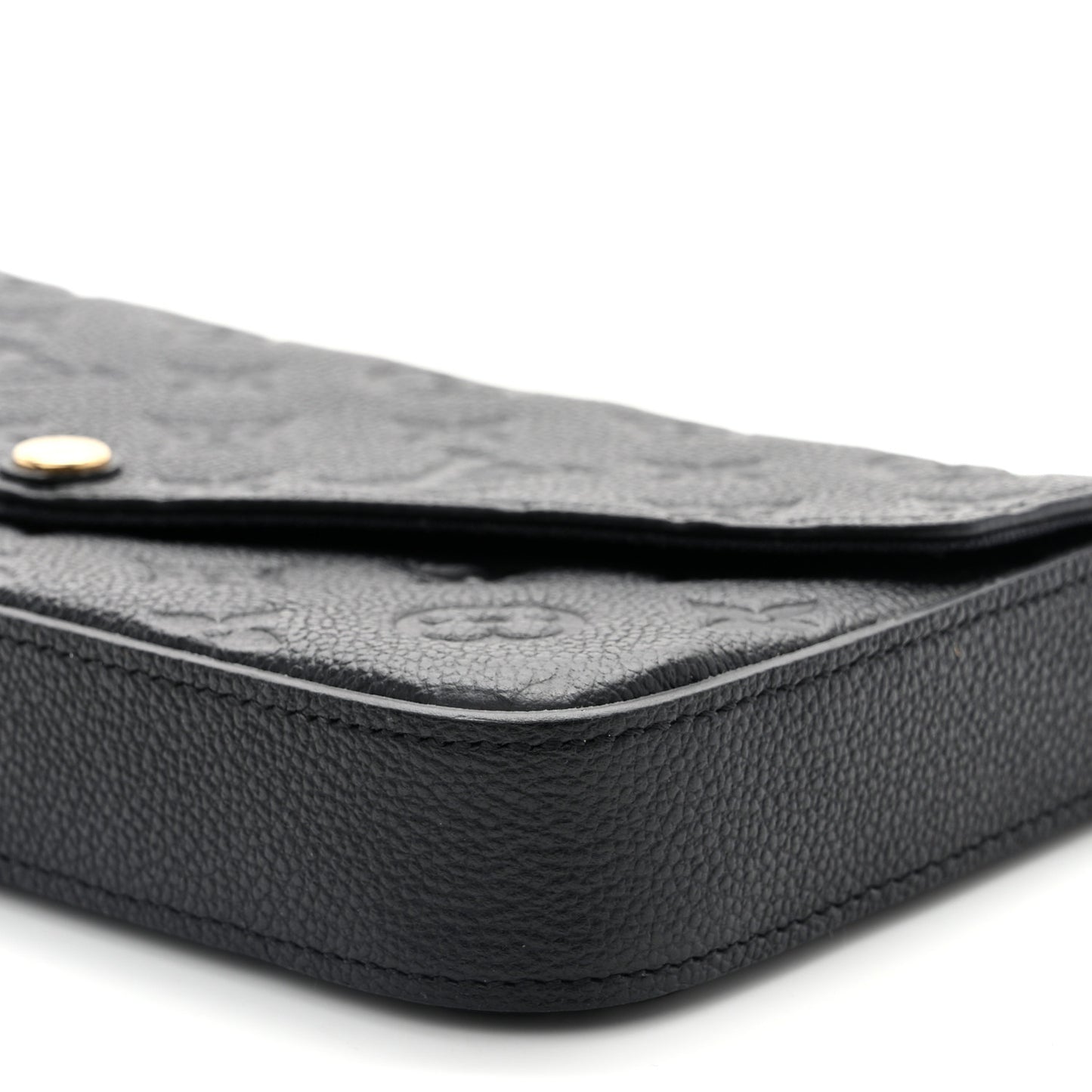 Empreinte Pochette Felicie Chain Wallet Black