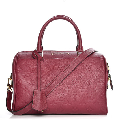 Louis Vuitton Empreinte Speedy Bandouliere 25 NM Raisin 1 of 8