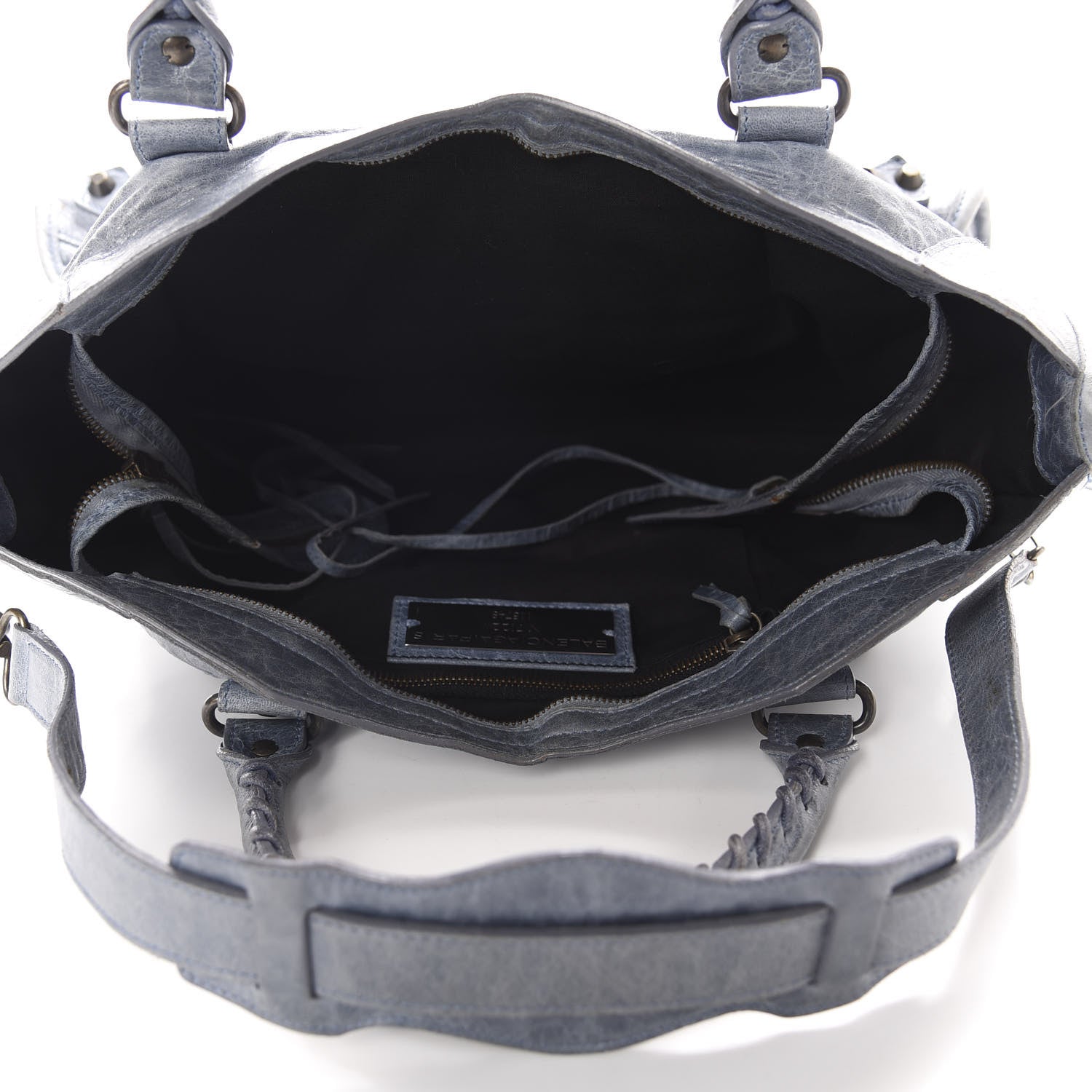 Balenciaga Agneau Classic Hardware City Bleu Glacier 5 of 15