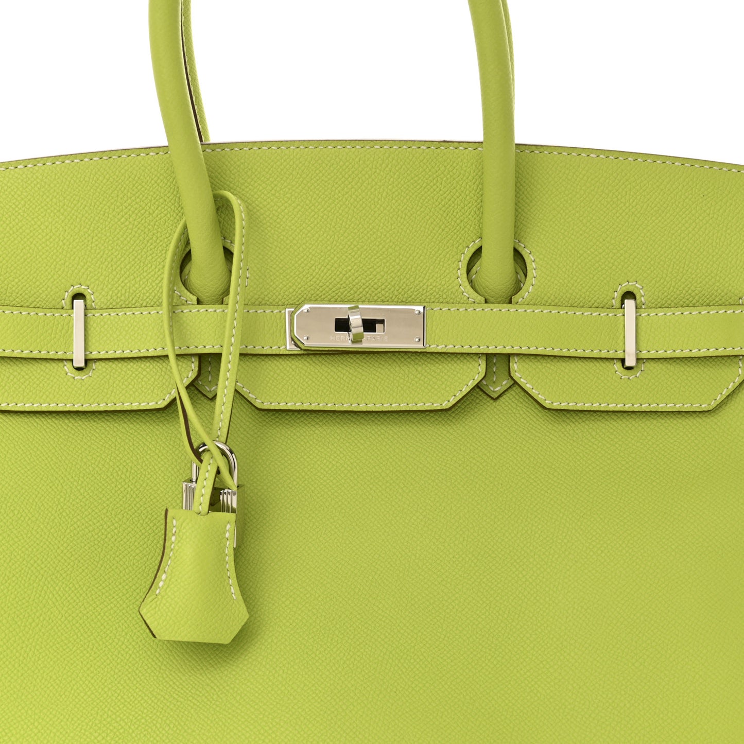 Epsom Candy Birkin 35 Kiwi Lichen