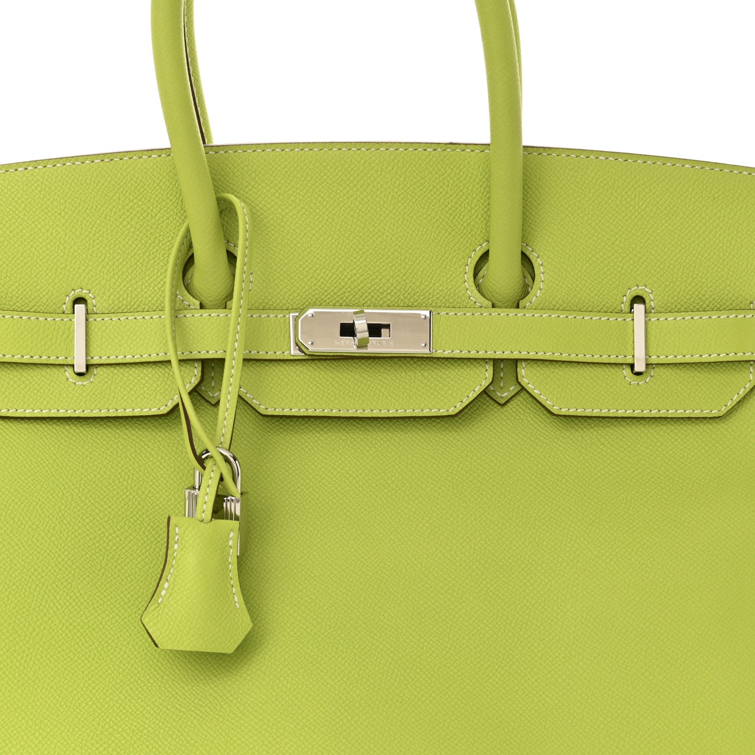 Hermes Epsom Candy Birkin 35 Kiwi Lichen 8 of 13