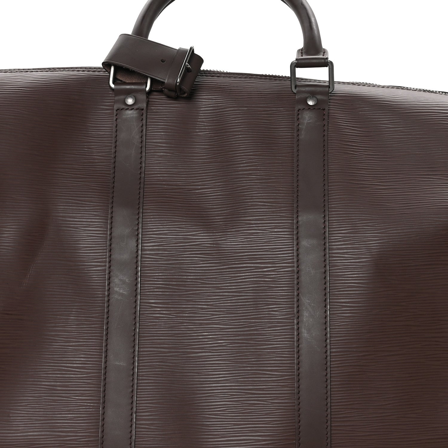 Louis Vuitton Epi Keepall 55 Moka 6 of 10
