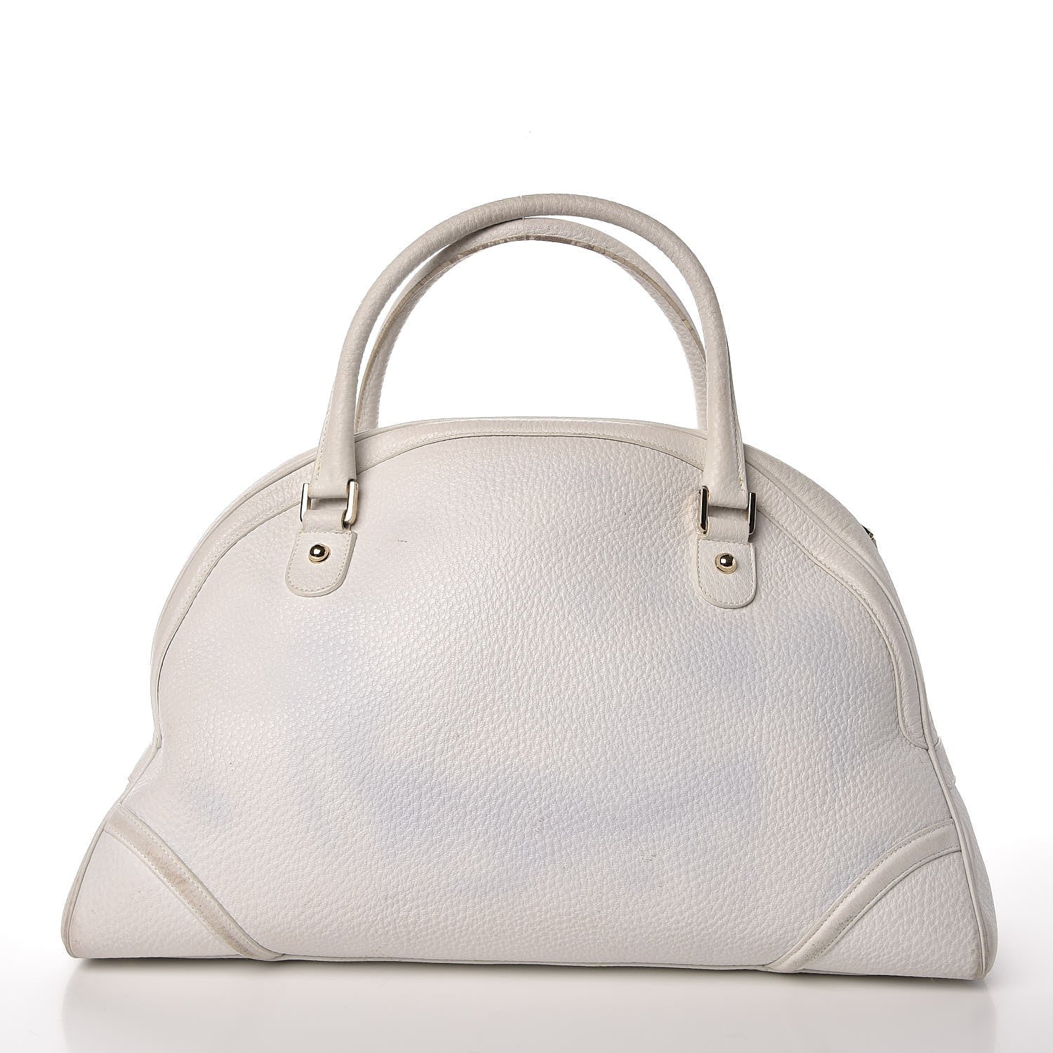 Gucci Calfskin Web Blondie Bowler White 9 of 23
