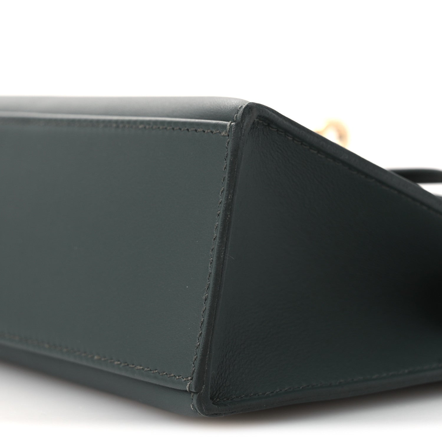 Hermes Swift Kelly Pochette Clutch Vert Mangrove 10 of 12