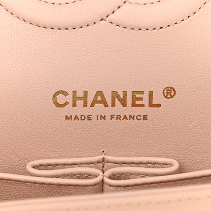 Chanel Caviar Quilted Medium Double Flap Light Beige 6 of 9