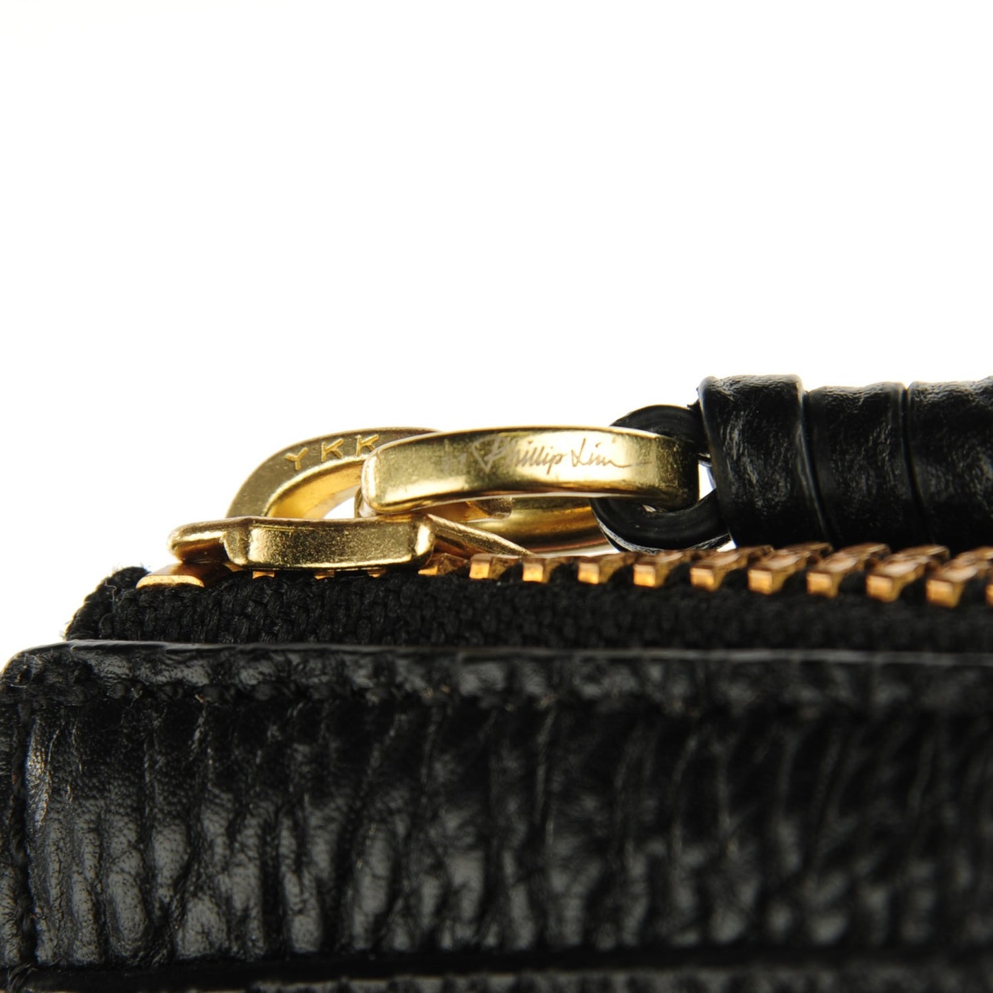 3.1 Textured Calfskin Medium Pashli Satchel Black