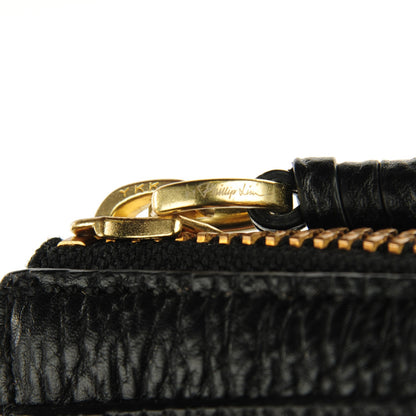 3.1 Phillip Lim 3.1 Textured Calfskin Medium Pashli Satchel Black 9 of 11