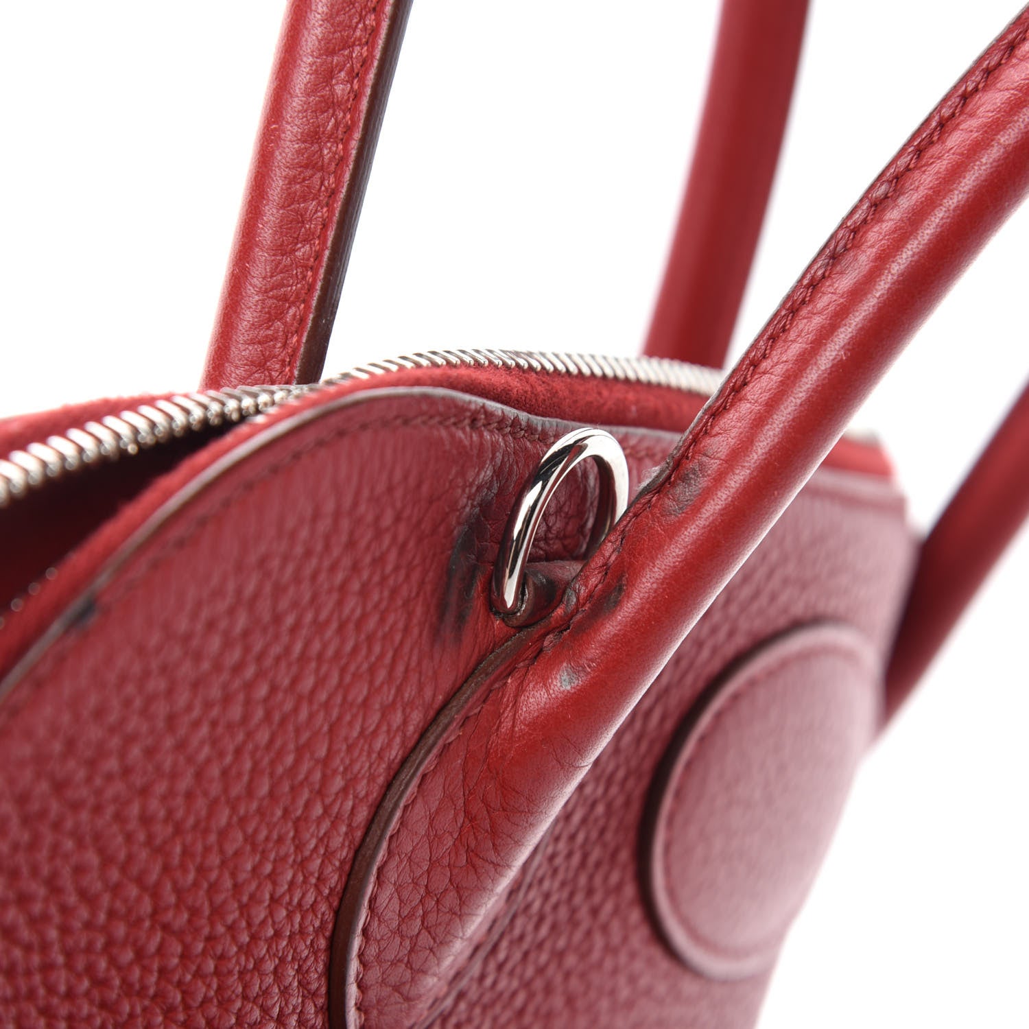 Hermes Taurillon Clemence Bolide 31 Rouge Garance 10 of 19